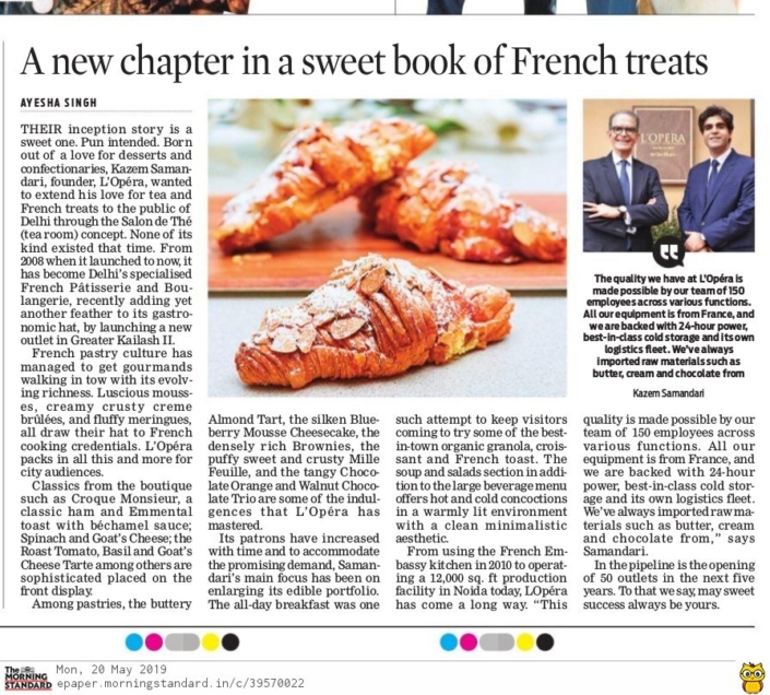 L’OPÉRA LAUNCHES NEW SALON DE THÉ AT GK2, M BLOCK MARKET